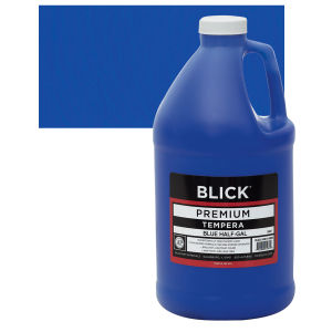 Blick Premium Grade Tempera - Blue, Half Gallon