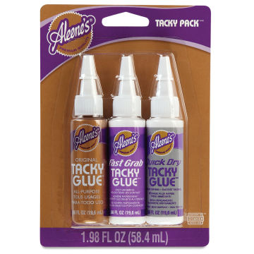 Aleene's Tacky Glue - Variety Pack, Pkg of 3, front of the packaging