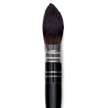 Open in modal - Raphaël Soft Aqua Brush - Quill, Size 6, Short Handle close up