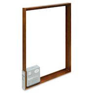 Ampersand Floaterframe - Thin, Walnut, 18" x 24", 1-1/2"