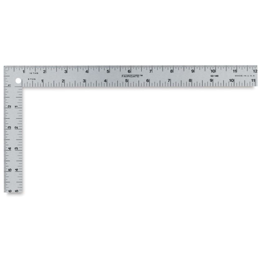 Fairgate Aluminum Mini L-Square | BLICK Art Materials