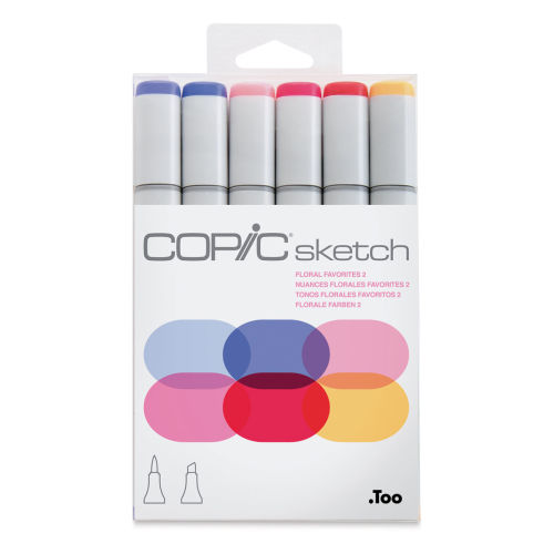 Copic Sketch 6 colors set Secondary Tones - COPIC Official Website