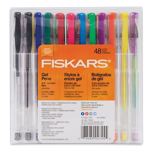 Fiskars Gel Pen Set | BLICK Art Materials