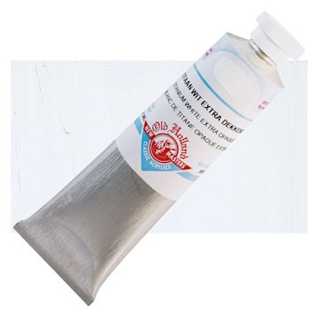 Open in modal - Old Holland New Masters Classic Acrylic Paint - Titanium White Extra Opaque, 60 ml tube