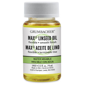 Grumbacher Max Linseed Oil Medium - 2.5 oz Jar