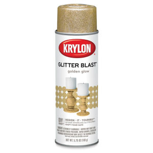 Krylon Glitter Blast Spray Paint - Golden Glow, 5.75 oz can