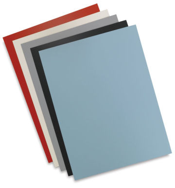 Crescent Collage Boards - An assortment of available colors shown