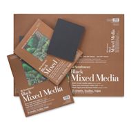 Strathmore 400 Series Black Mixed Media Pads