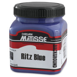 Matisse Background Colors Acrylic Paint - Ritz Blue, 250 ml