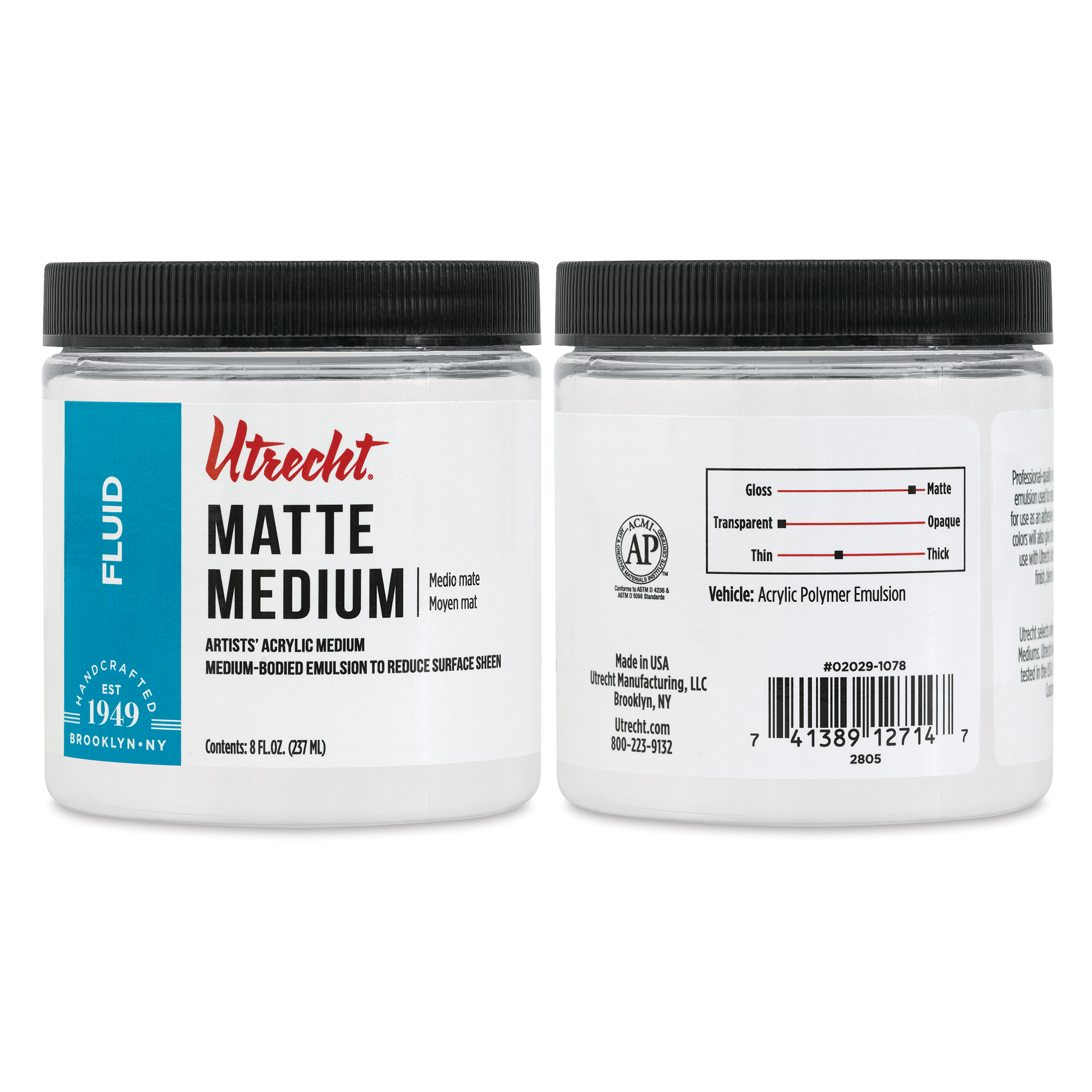 Utrecht Gloss and Matte Acrylic Mediums | Utrecht Art Supplies