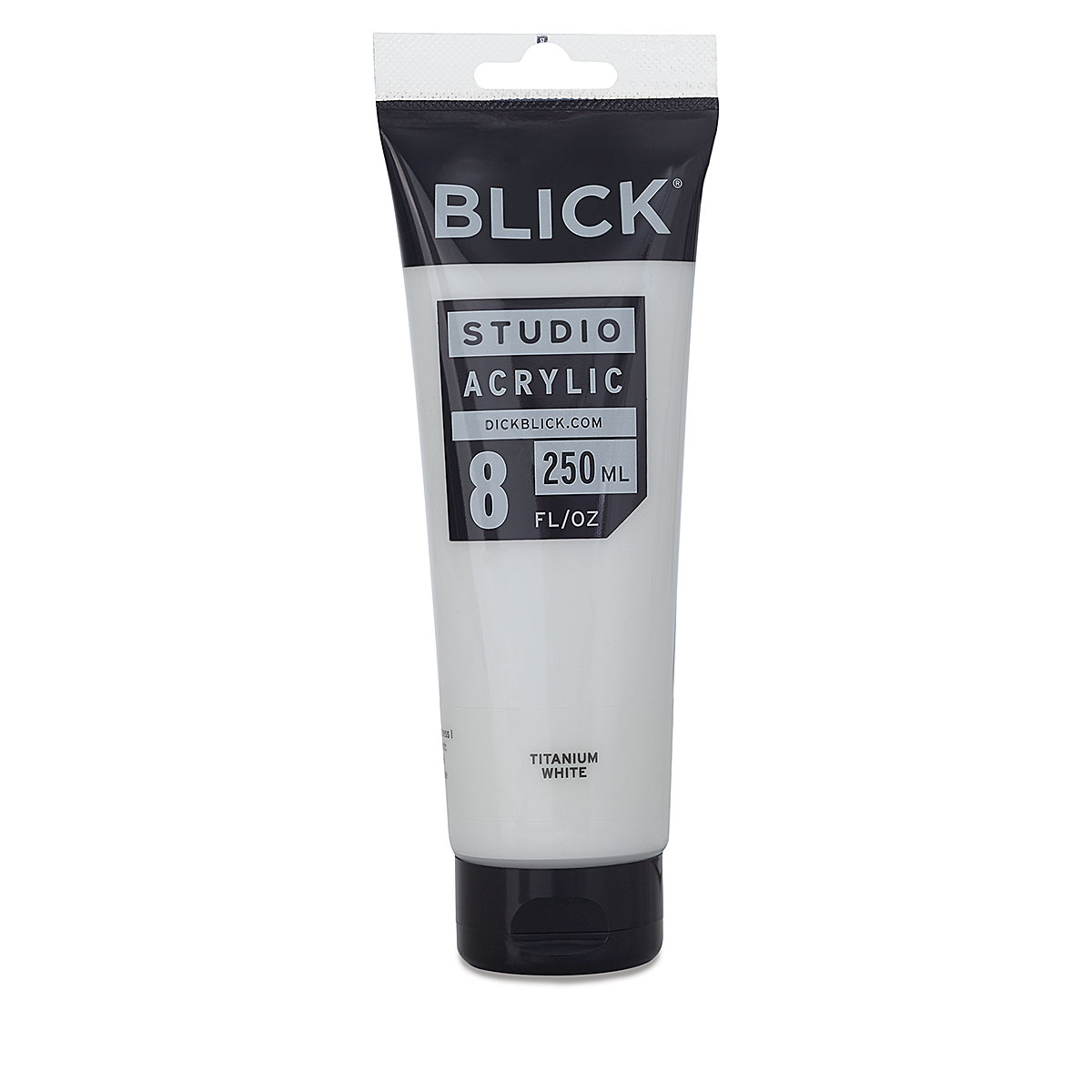 Blick Studio Acrylics - Titanium White, 8 oz tube