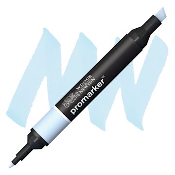 Open in modal - Winsor & Newton Promarker - Powder Blue marker and swatch