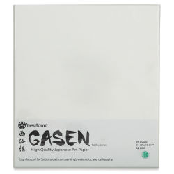 Yasutomo Gazen Paper - Pkg of 20 Sheets (front of package)