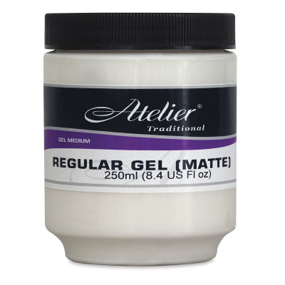 Chroma Atelier Regular Gel - Front of 250 ml Matte Jar