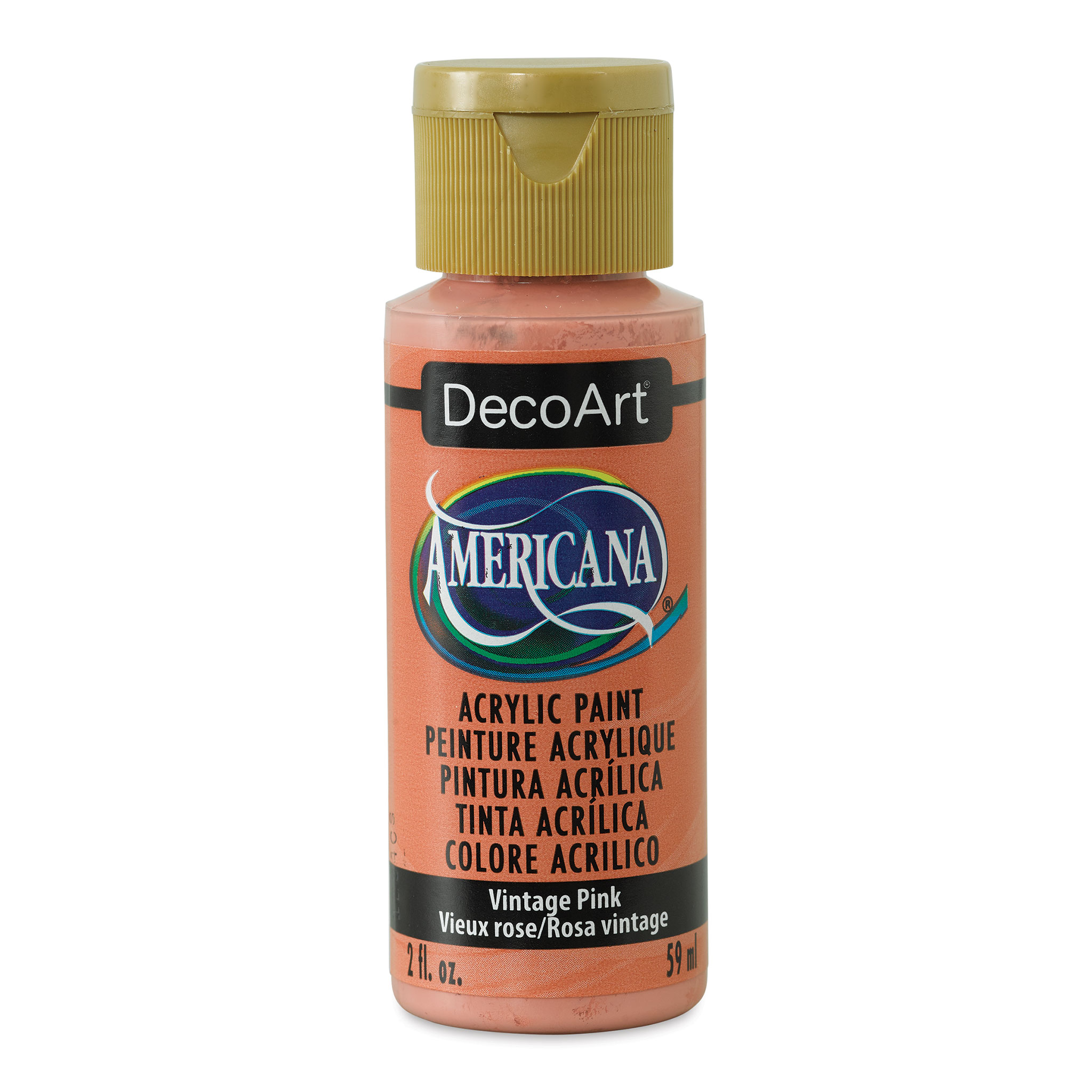 Americana Acrylic Paint 2oz Vintage Pink