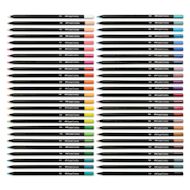 Faber-Castell Black Edition Colored Pencils - Assorted Colors, Set of 50