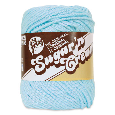Lily Sugar N' Cream Yarn - 2.5 oz, 4-Ply, Robins Egg