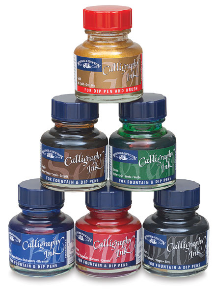 Winsor & Newton Calligraphy Inks and Sets