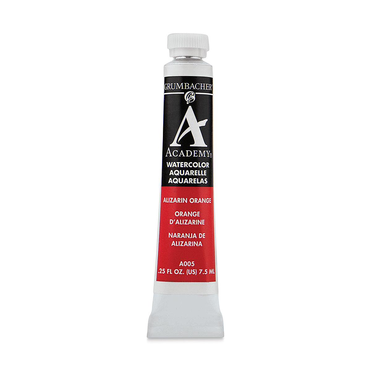 Grumbacher Academy Watercolor 7.5ml Alizarin Crimson