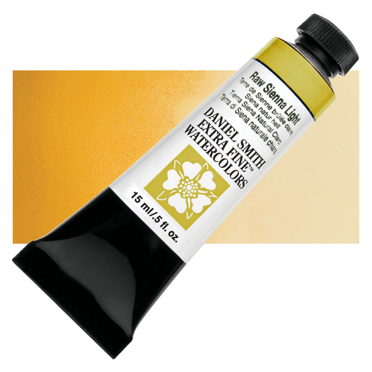 Daniel Smith Watercolor Raw Sienna Light, 15 ml BLICK Art Materials