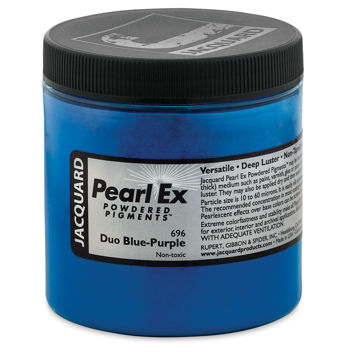 Jacquard Pearl-Ex Pigment - 4 oz, Brilliant Gold, Jar