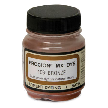 Jacquard Procion MX Fiber Reactive Cold Water Dye - Bronze, 2/3 oz jar