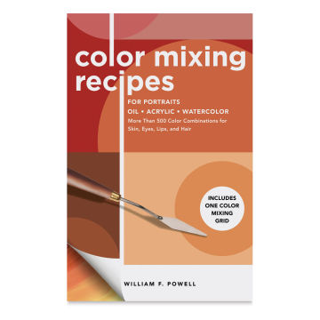 Color Mixing Recipes for Portraits (Book Cover)