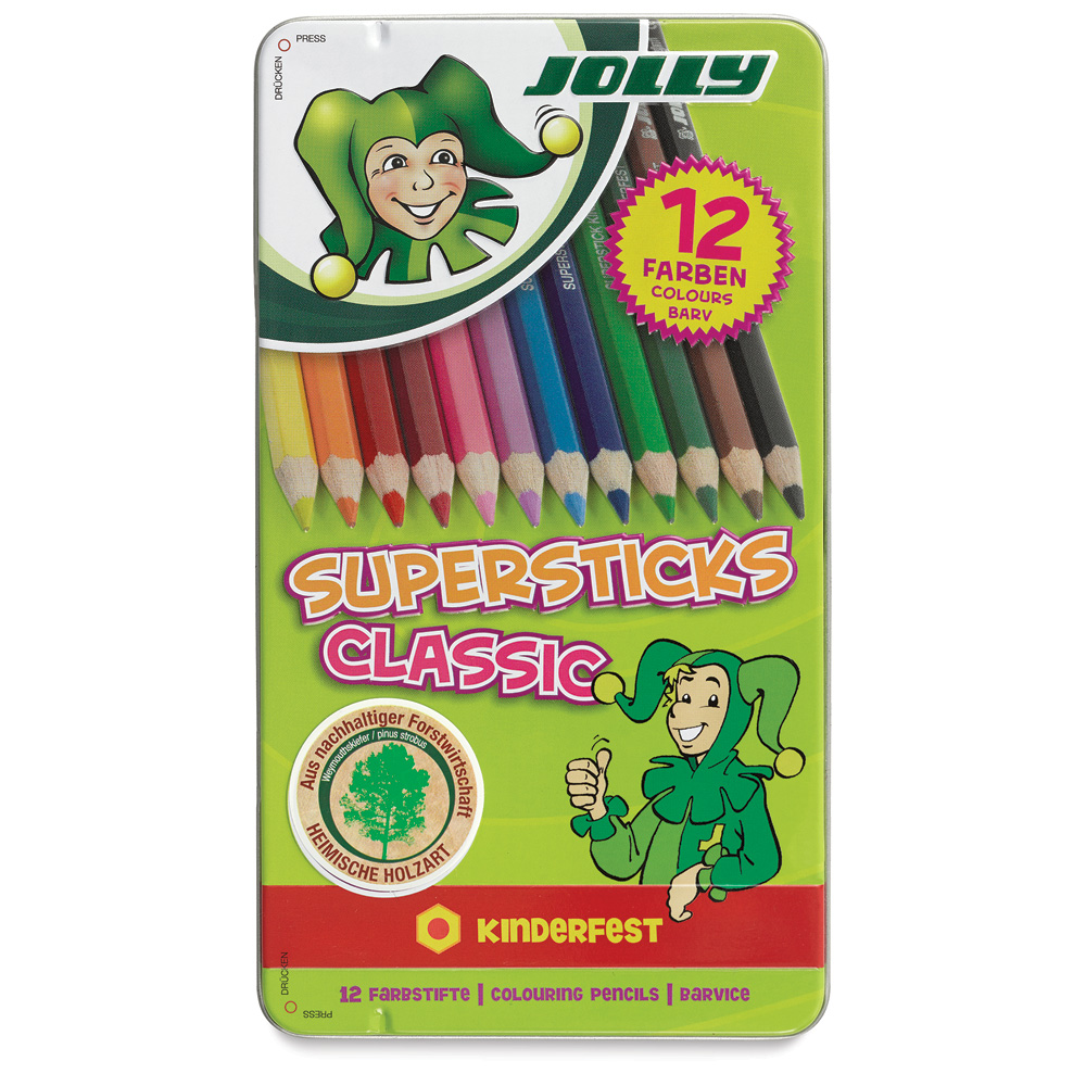 Jolly Kinderfest Colored Pencils by The Dozen