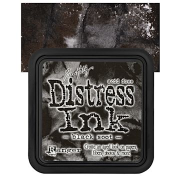 Open in modal - Ranger Distress Ink Pad - Black Soot