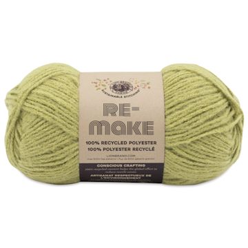 Open in modal - Lion Brand Yarn Re-Make Yarn - Split Pea, 217 yds
