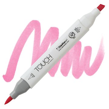 Open in modal - ShinHan Touch Twin Brush Marker - Pale Purple RP89 marker and swatch