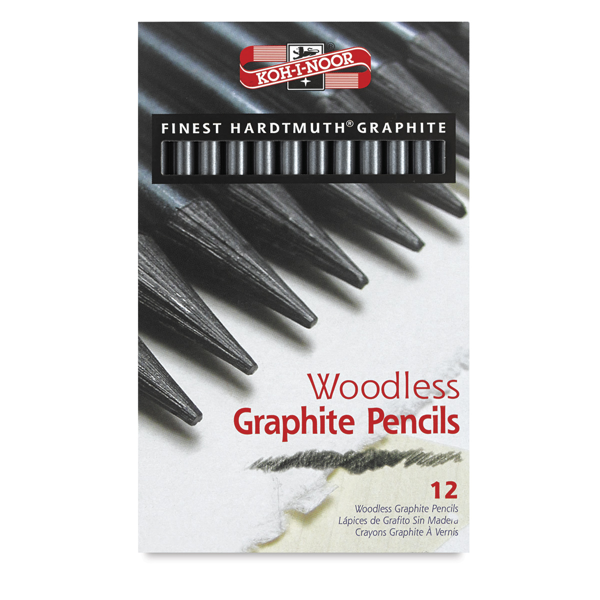 KOH-I-NOOR Jumbo Graphite Woodless Stick 8971 HB 2B 4B 6B Pencil Drawing  Art
