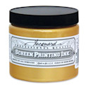 Jacquard Screen Printing Ink - Solar Gold (Metallic), 16 oz