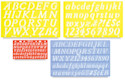 Helix Lettering Guide Value Pack - Italic