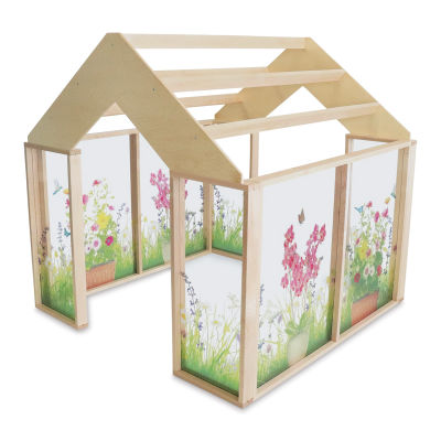Whitney Brothers Nature View Play Greenhouse (Angled view)