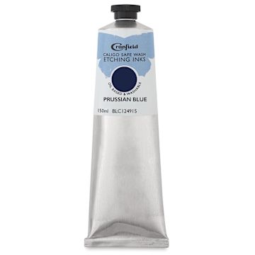 Open in modal - Cranfield Caligo Safe Wash Etching Ink - Prussian Blue, 150 ml Tube