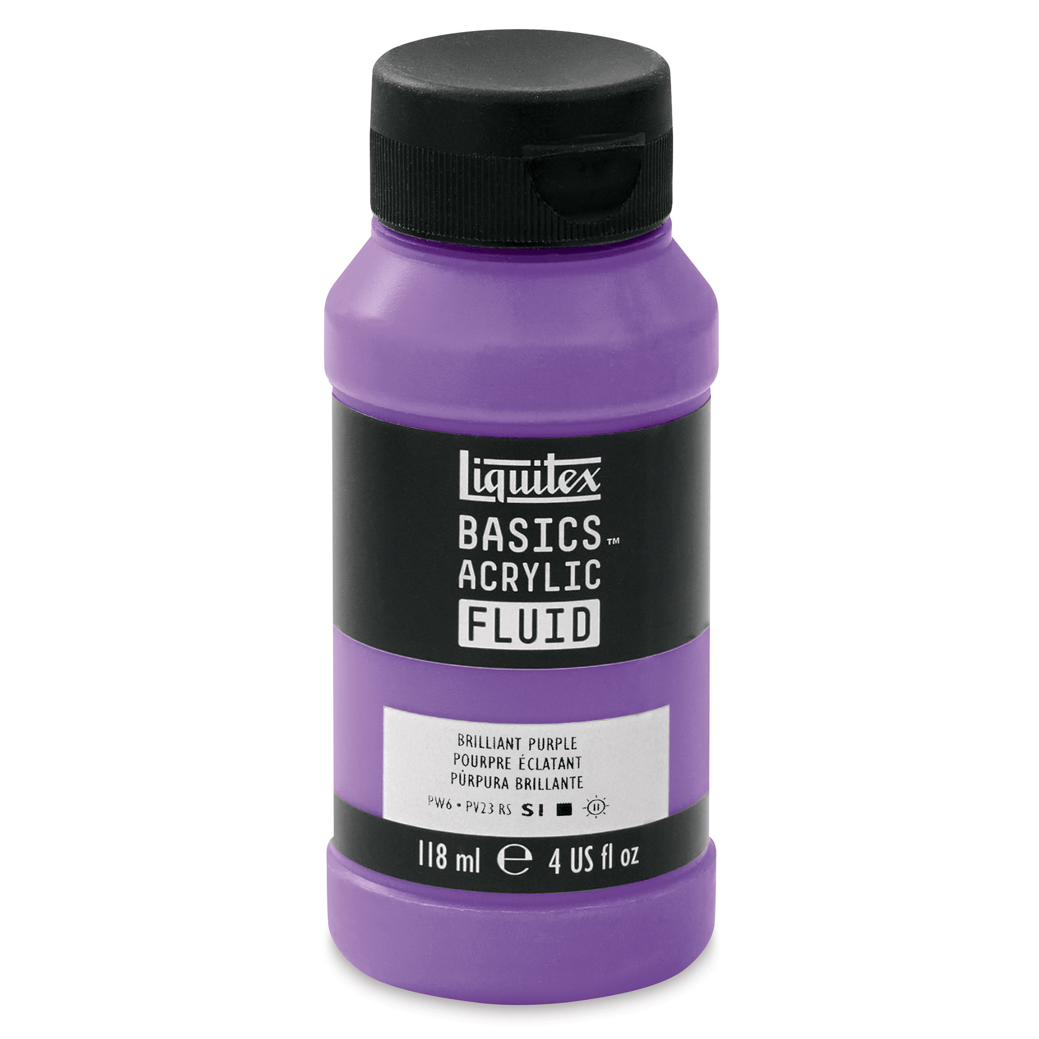 Liquitex Basics Acrylic Paint Brilliant Purple 4 oz