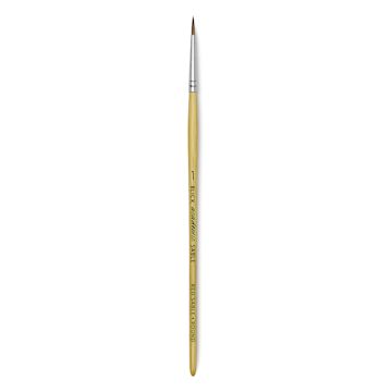 Open in modal - Blick Academic Sable Brush - Round, Natural Handle, Size 1