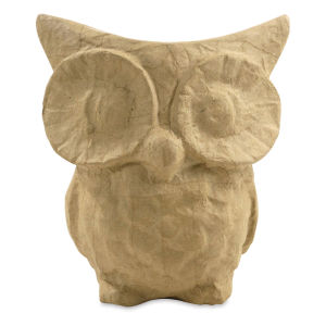 DecoPatch Small Paper Mache Animal - Owl