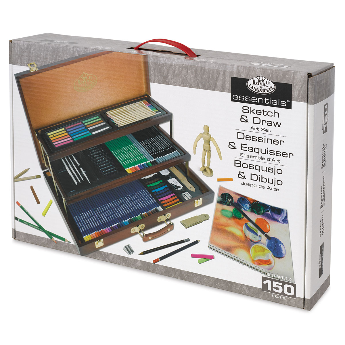 Royal & Langnickel Essentials Sketching Art Set 2408 | 50,000+ Art Supplies  | Your Art Superstore