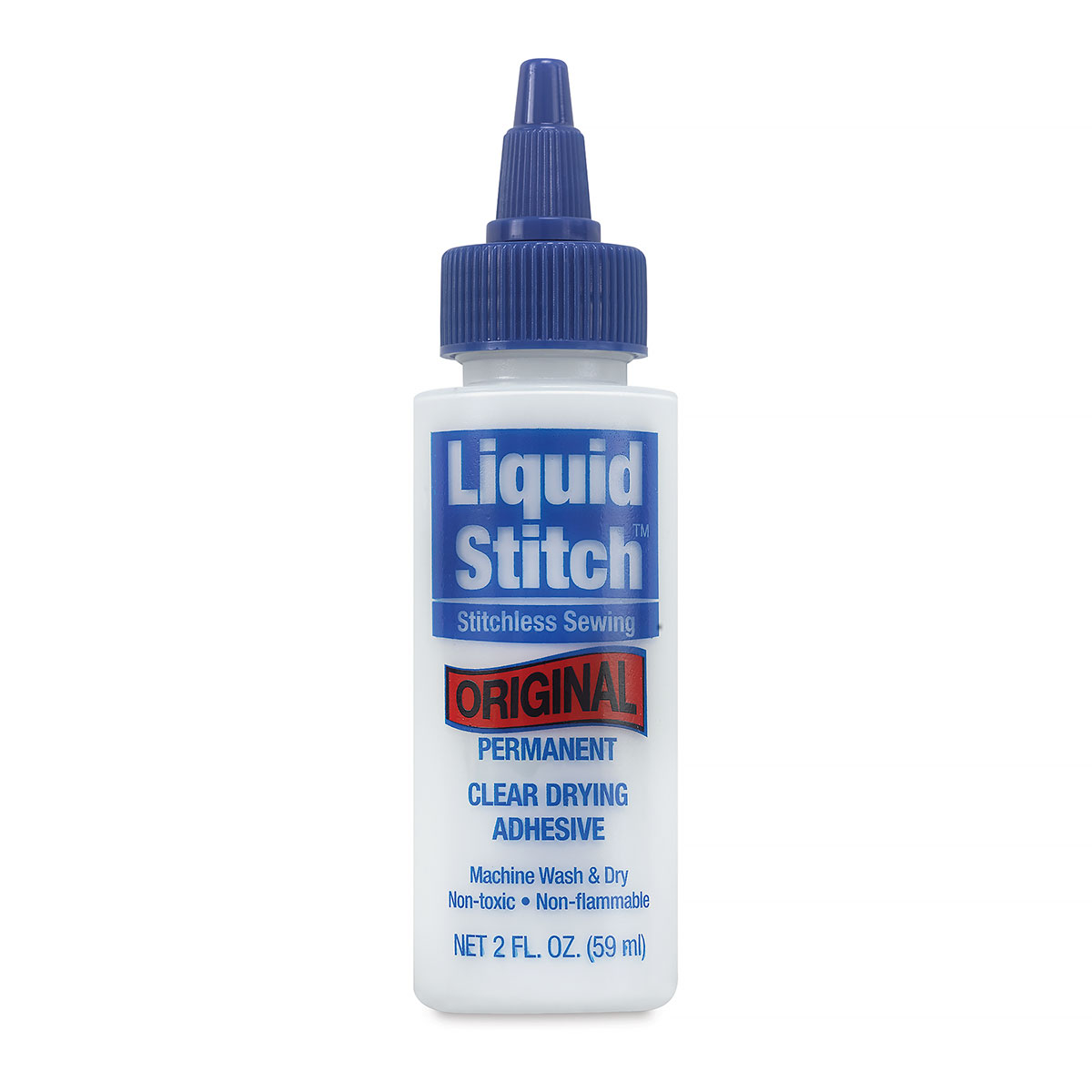 LIQUID FUSION ADHESIVE, NON TOXIC, DRIES CLEAR, WORKS on FABRIC