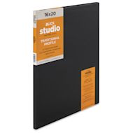 Blick Studio Black Cotton Canvas - 16" x 20", Traditional Profile
