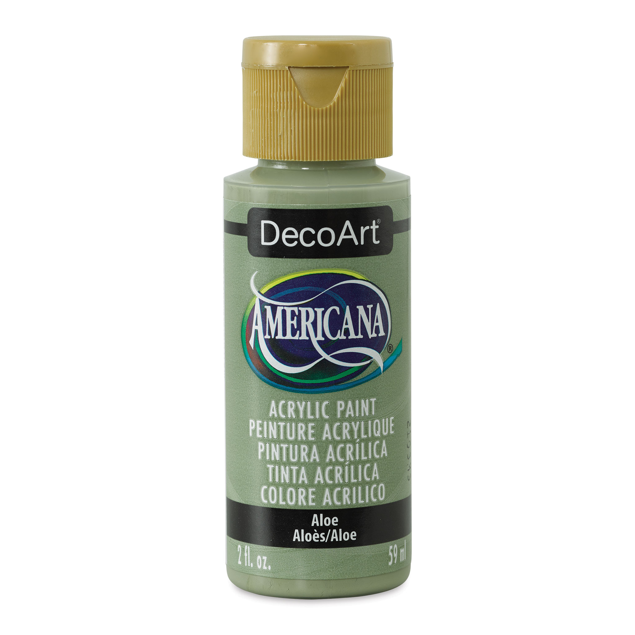 DecoArt Americana Acrylic Paint - Deep Midnight Blue, 2 oz