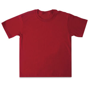 First Quality 50/50 T-Shirts, Youth Sizes - Red Large (14-16)
