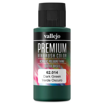 Vallejo Premium Airbrush Colors - 60 ml, Dark Green