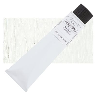 CAS AlkydPro Fast-Drying Alkyd Oil Color - Zinc White, 175 ml tube