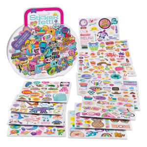 Craft-Tastic Sticker Kit - Stickerfetti (Sheets with package)