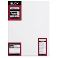 Blick Premier Heavyweight Stretched Cotton Canvas - 30" x 40", 1-3/8" Profile