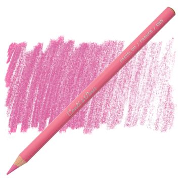 Open in modal - Conté à Paris Pastel Pencil - Pink pencil and swatch