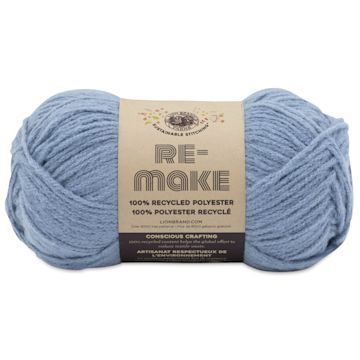 Open in modal - Lion Brand Yarn Re-Make Yarn - Azure Blue, 217 yds